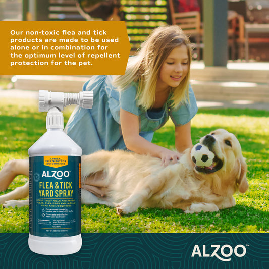 ALZOO Flea & Tick Yard Spray